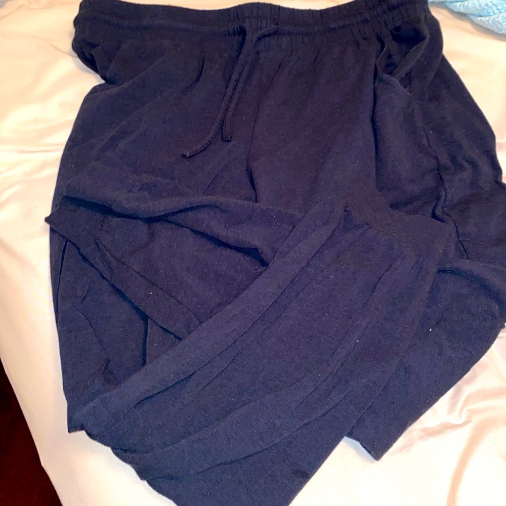 Muk Luke Black Jogger Petite Pants